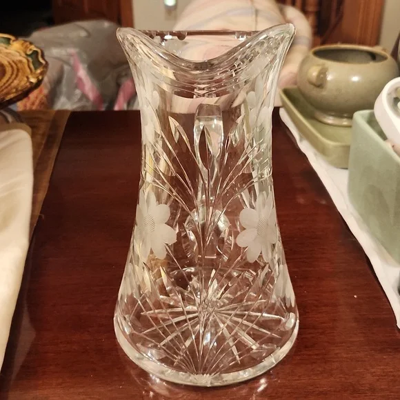 Crystal pitcher